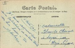 POSTAL Militaria Rennes de la VENDIMIA los cuarteles del dovecote