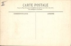 POSTAL Militaria santo Malo de la VENDIMIA los cuarteles de Rocabey