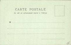 CPA Bateau Guerre Un cuirasse en achevement a flots 