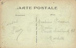 VINTAGE POSTCARD Boat War At sea Submarine chasers