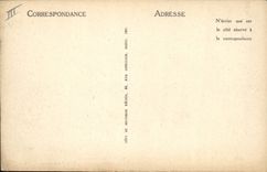 CPA Bateau Guerre Tourelles avant Canons de 305 Artillerie des cuirasses d'escadre Type Jean Bart 