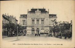 VINTAGE POSTCARD the Lons Theater Saulnier