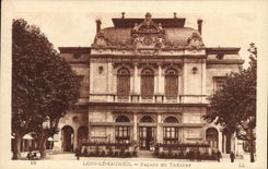 CPA Facade du Theatre Lons le Saulnier
