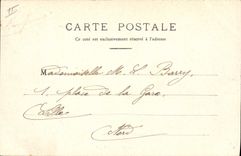 VINTAGE POSTCARD Lille the Theater