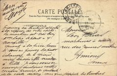 VINTAGE POSTCARD Lille the new Theater