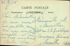 VINTAGE POSTCARD Lyon Large Theater