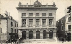 VINTAGE POSTCARD Lorient the Theater