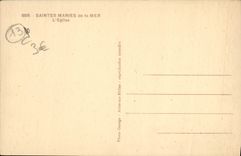 CPA Les Saintes Maries De La Mer L'Eglise