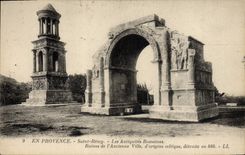 CPA Saint Remy De Provence Les antiques romaines Ruines de l'ancienne ville