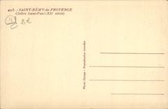 CPA Saint Remy De Provence Cloitre Saint Paul