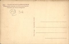 CPA Saint Remy De Provence Monuments romains 