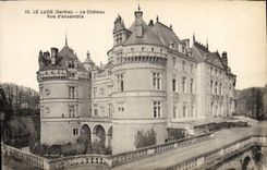 VINTAGE POSTCARD Lude the Castle Overall picture