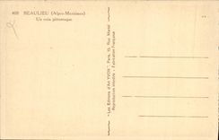 CPA Beaulieu Un Coin Pittoresque