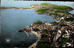 VINTAGE POSTCARD Beaulieu On Sea View and St Jean Cape Ferrat
