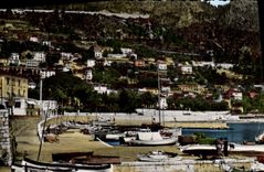 MODERN CARD Beaulieu On Sea the Port Boats