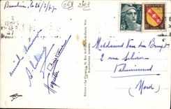 VINTAGE POSTCARD Beaulieu On Sea Seen On the point of Saint Old people's home