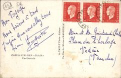 Opinión de la POSTAL de la VENDIMIA Cassis sur Mer