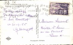 Cala de la POSTAL de la VENDIMIA Cassis sur Mer de la arena vista de Revestel