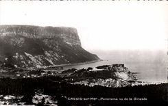 VINTAGE POSTCARD Cassis sur Mer Panorama Seen of Gineste