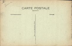 VINTAGE POSTCARD Montdidier Law courts and House