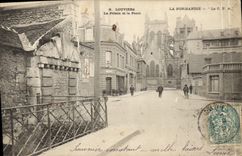 VINTAGE POSTCARD Louviers the Prison and the Poet