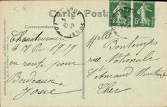 VINTAGE POSTCARD Chateauroux Postern of the Old Prison (nice shot)