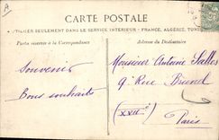 VINTAGE POSTCARD Rennes the Central House Seen external