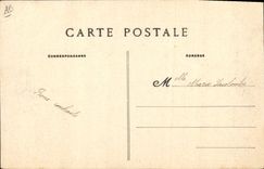 VINTAGE POSTCARD Clairvaux Central House the first door