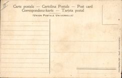CPA Volcan Napoli L'eruzione del Vesuvio Aprile 1906