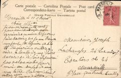 CPA Volcan Napoli L'eruzione del Vesuvio Aprile 1906