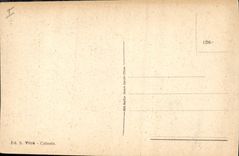 VINTAGE POSTCARD Volcano Etna Vista da Catania