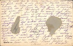 VINTAGE POSTCARD Militaria Hairdresser Wig maker