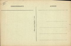 VINTAGE POSTCARD Trifle Living room of the