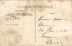 CPA Le four chauffe Boulangerie 
