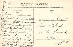 VINTAGE POSTCARD Militaria Military bakery