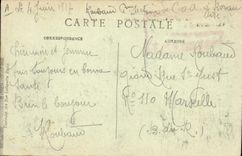 CPA Boran Vue panoramique sur les boulangeries de campagne Militaria