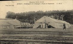 VINTAGE POSTCARD Boran Bakery of countryside Furnaces and bread store