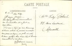 VINTAGE POSTCARD Winter sports Ski Hauteville