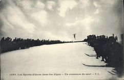 CPA Sports d'hiver Ski Un concours de ski 