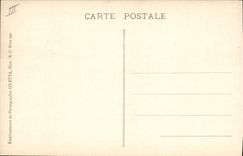 VINTAGE POSTCARD Winter sports Ski Peira Undermined Surroundings of Nice Concours of skis the track