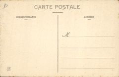 VINTAGE POSTCARD Winter sports Ski Superbagneres Skiers on the plate