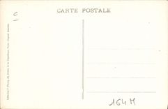 VINTAGE POSTCARD Train Engine Documentary Machine of station