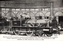 CPA Train Locomotive Machine 22