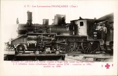 VINTAGE POSTCARD Train Engine Machine 220.014