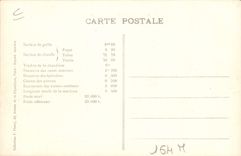 VINTAGE POSTCARD Train Engine Machine Tender 30.022