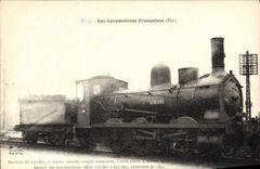VINTAGE POSTCARD Train Engine Machine 030.883
