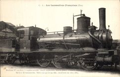 CPA Train Locomotive Machine 030 802