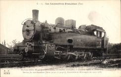 CPA Train Locomotive Machine Tender 50 905 Armistice
