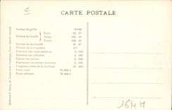 VINTAGE POSTCARD Train Engine Machine Tender 50.905 Armistice