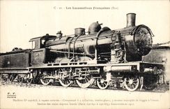 CPA Train Locomotive Machine 230 878